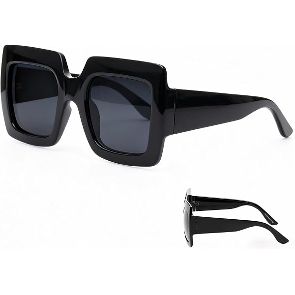 Amazon.com: DDLBiz NEW Oversized Square Luxury Sunglasses  display picture 1