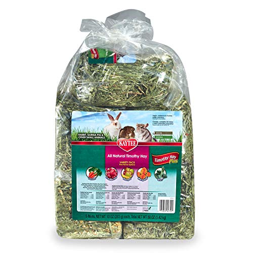 Small Animal Care Bundle - 3lb Timothy Hay & 1200 Cu In Aspen Bedding