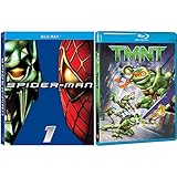 Teenage Mutant Ninja Turtles: TMNT Blu Ray &amp; Spider-Man Blu Ray Hero Set Set