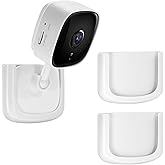 2 Pack No Drill Tapo Camera Mount, Strong Adhesive Durable Wall Mount Stand Fits for Tapo Security Camera C100,C110, Easy Ins