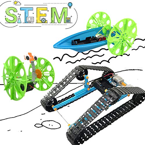 UNGLINGA STEM Toys Electric Motor Robotic Science Kit for Kids Intro to
