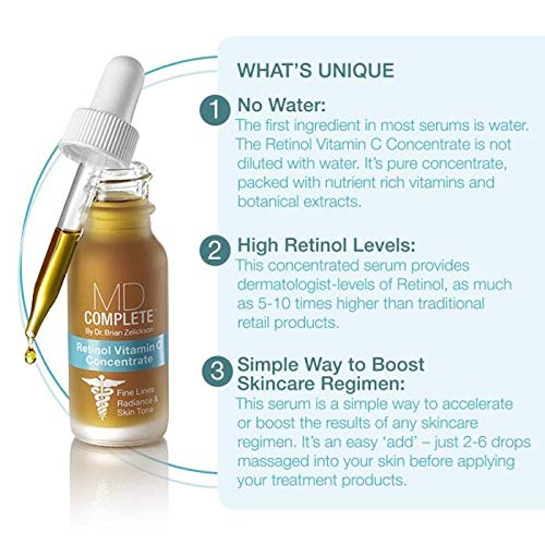 MD Complete Dark Spots Retinol DUO including Professional Dermatologist