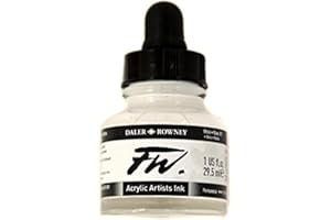Daler Rowney FW Artists Acrylic Ink 29.5 ML Pot - White