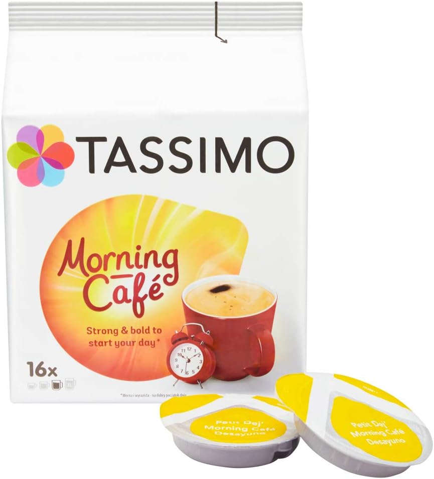 TASSIMO MORNING Cafe Filter -Coffee Pods -XL 21 pods