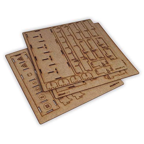 docsmagic.de Organizer Insert for Brass: Birmingham Box