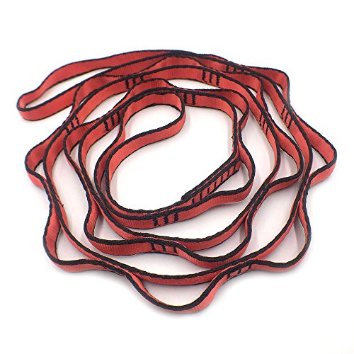 image for KIKIGOAL 2pcs Safety Daisy Chains Strong Climbing Strap Adjustable Nyl