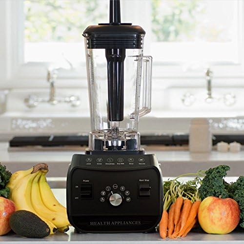 Professional Blender TESTV 2000W High Speed Electric Total Nutrition Food Processors with 67oz BPA-Free Pitcher for Ice Fruits Vegetables Smoothies Soups Mayonnaise, etc - (Commercial / Kitchen)