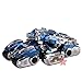 MU 3D Metal Puzzle Siege Tank Model Kits YM-N030-DBS DIY 3D Laser Cut Assemble Jigsaw Toy