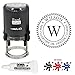 ExcelMark Self Inking Monogram Address Stamp - Style 320 - with 5cc Ink Bottle (A43)