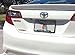 Stainless Steel License Plate Frame Kit with Mirror Polished Finish Will Never Rust or Corrode Includes US/Import Style Steel hardware 4 Hole Frame - Standard Style (easier to remove) By DFDM National