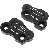 Rbanna1 Motorcycle Adjustable Handlebar Handle Bar Risers Adapter Aluminum for HONDA Goldwing GL1800 2018 2019 2020 2021 2022 2023 2024 2025 2026