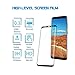 Screen Protector Galaxy S8 3D Curved Tempered Glass Cover 100% Touch Sensitivity Impact Resistant Full Screen Cover For Samsung Galaxy S8 0.3mm Ultra Thickness Easy For Beginner Black