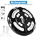 Umbrella Lights，BESWILL Patio Umbrella Lights Cordless 28 LED Lights with Three Lighting Modes for Camping Tents & Outdoor Use (Rechargeable)
