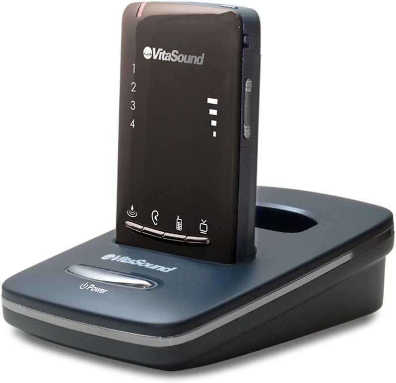 Vitasound PAE-380, All-in-One Multi-mode Personal Audio Enhancer-Charcoal Gray