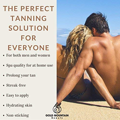 Self Tanner Tanning Lotion - Organic and Natural Ingredients. Extend Sunless Tan while Moisturizing Skin. Buildable Golden Bronzer for a desired Light, Medium, or Dark Natural Looking Streak Free Tan,Package may vary - Thumbnail 5