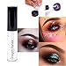 Eyeshadow Liquid Gel Quick Drying Glitter Fix Shimmer Long Lasting Gel Varnish 1/3pcs Hankyky