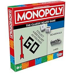 Monopoly Board Game | Classic Game with Storage