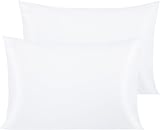 NTBAY 500 Thread Count 100% Egyptian Cotton Pillow Cases 2 Pack White