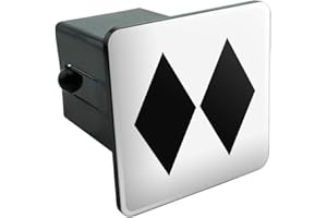 GRAPHICS & MORE Double Black Diamond Skiing Experts Only Tow Trailer Hitch Cover Plug Insert