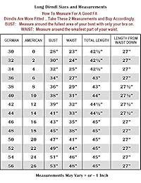 Dirndl Trachten Haus - Vestido largo de 3 piezas para fiesta alemana