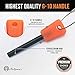Ferro Rods Fire Starter Men’s Gift W/ G10 Handle - 3 X 3.6 Ferro Rod Premium Ferrocerium Rod Survival Gear Magnesium Flint and Steel Lightweight Emergency Camping Tool W/Keyrings