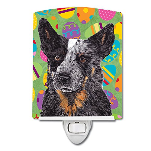 Caroline's Treasures SC9476CNL Australian Cattle Dog Easter Eggtravaganza Ceram…