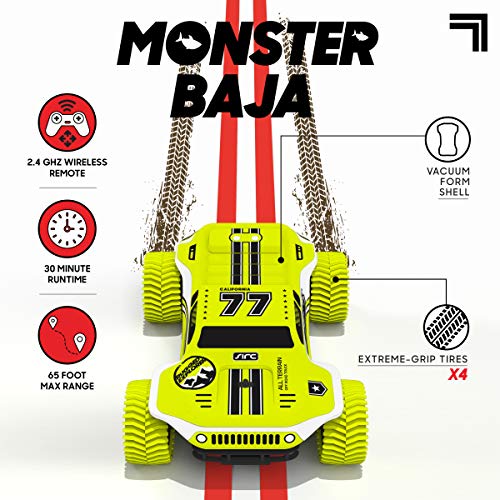 Sharper image toy rc monster baja truck 6mph allterrain