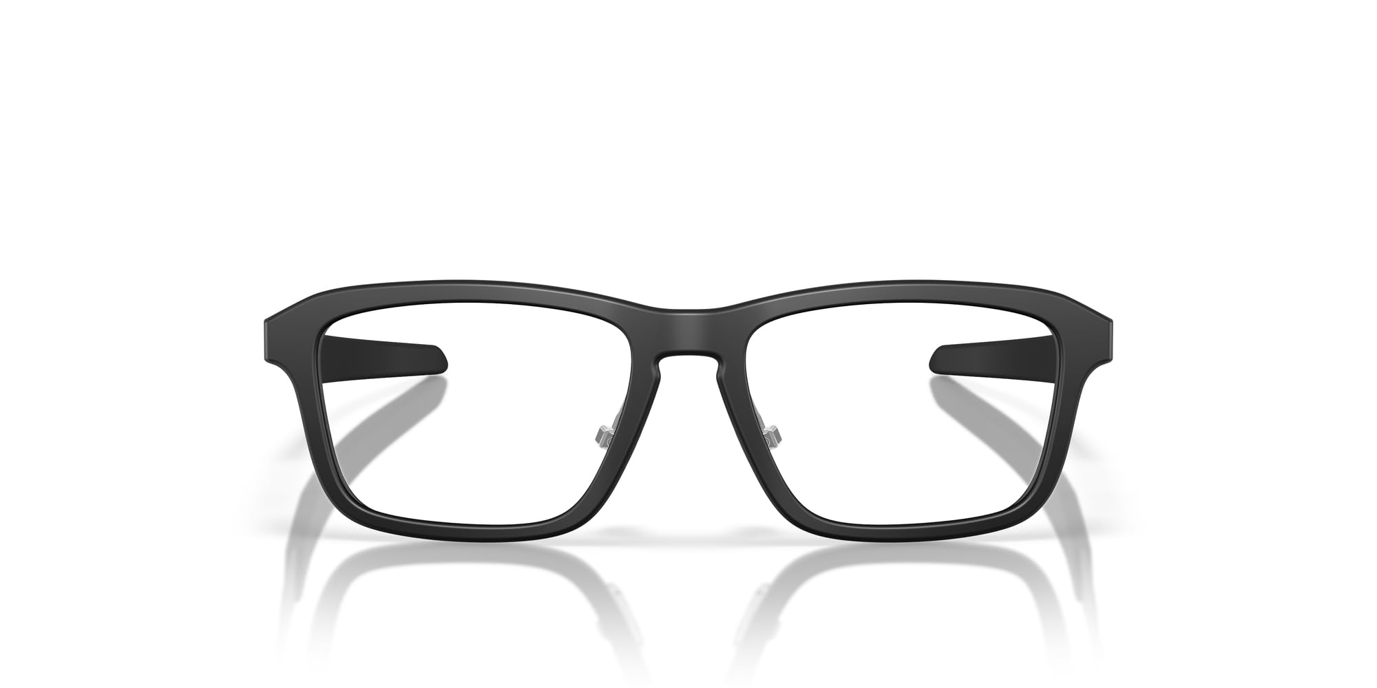 Photo 1 of Oakley OY8030F Quad Out Low Bridge Fit Prescription Eyewear Frames, Satin Black/Demo Lens, 48 mm