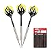 ONE80 24 Gram 90% Tungsten Professional Steel Tip Darts Set with Checkout Card