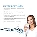 EcoAqua EFF-6002A Replacement Filter, Compatible with Whirlpool 4396508, 4396510, Kenmore 46-9010, EveryDrop Filter 5, NLC240V, EDR5RXD1, PUR W10186668