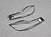 Beautost For Honda 2017 2018 2019 CR-V CRV Chrome Rear Fog Light Lamp Cover Trim