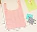 Set of 4 - ZICOME Adorable Colorful Styles Reusable Shopping Tote Travel Recycle Grocery Bags - Fold-able to Save Space -Various Color (Attached)