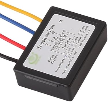 xd 613 interruptor tactil onoff 6 12v