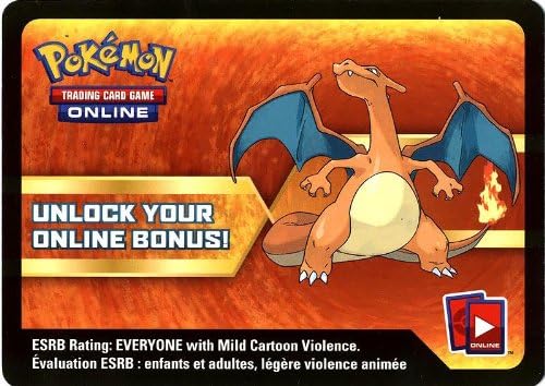 Pokemon Charizard-EX Box Promo Code Card