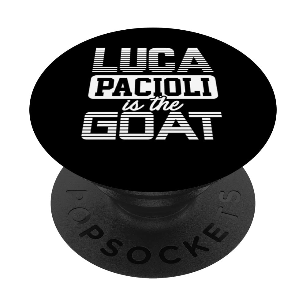 Luca Pacioli Accountant Controller CPA Bookkeeper Funny Cute PopSockets Swappable PopGrip