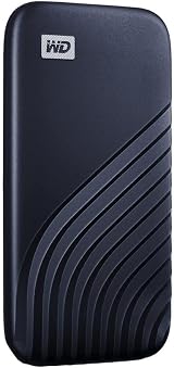 WD My Passport SSD 2TB Portable External SSD Midnight Blue USB 3.2 Gen-2 view 4