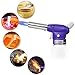 MFW Blow Torch Lighter - Cooking Butane Food Torches Kitchen Scorch Culinary Creme Brulee Torch Refillable - Adjustable Flame with Safety Lock for DIY, BBQ,Baking,Cooking (Gas Not Included)