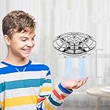 Flying Ball Toys for Kids Hand Controlled Boys Flying Drone with LED Light for Kids Boys and Girls
