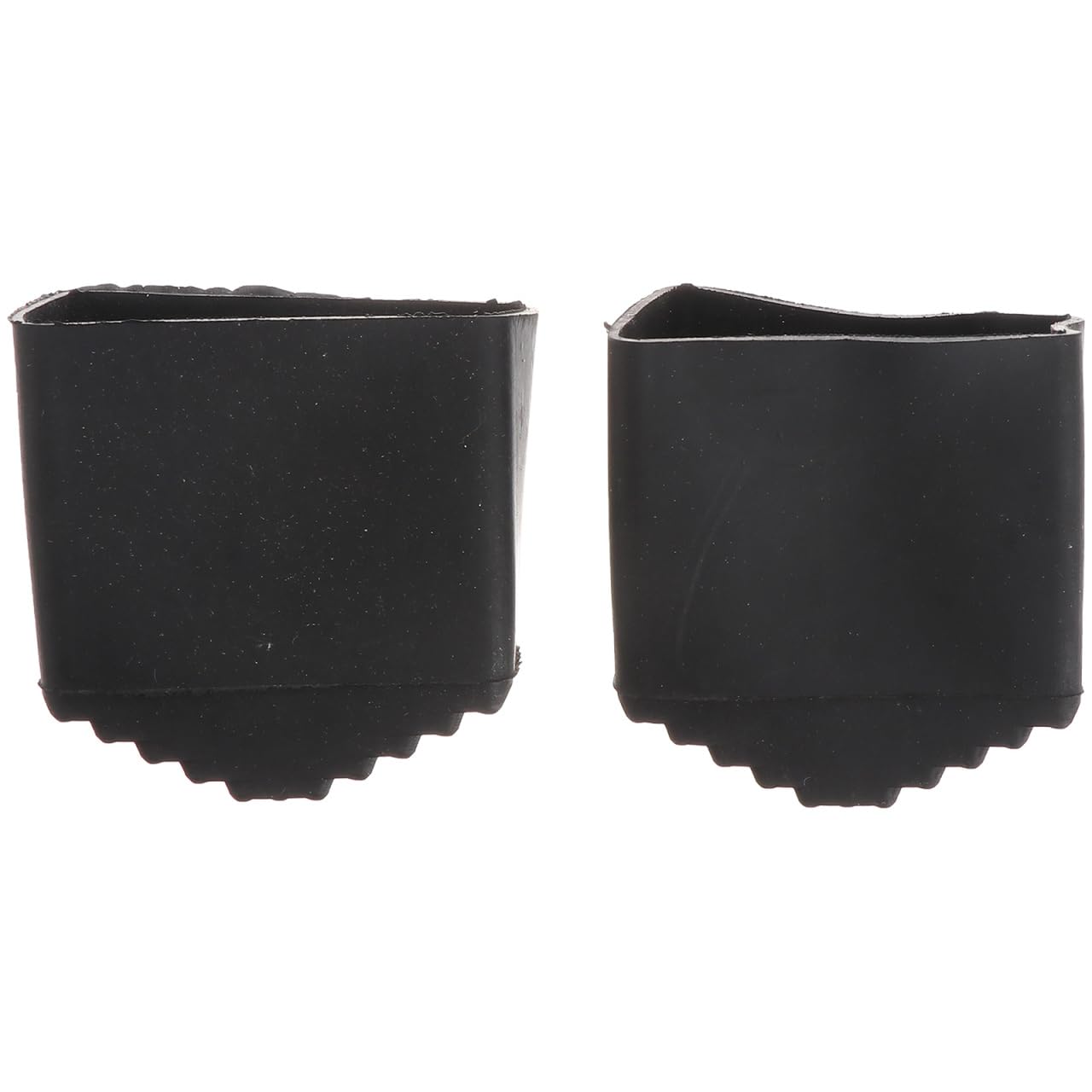 Operitacx 2pcs Ladder Feet Covers, Non- Slip Ladder Rubber End Caps, Ladder Cover Ladder Feet Rubber Pads for Folding Ladder