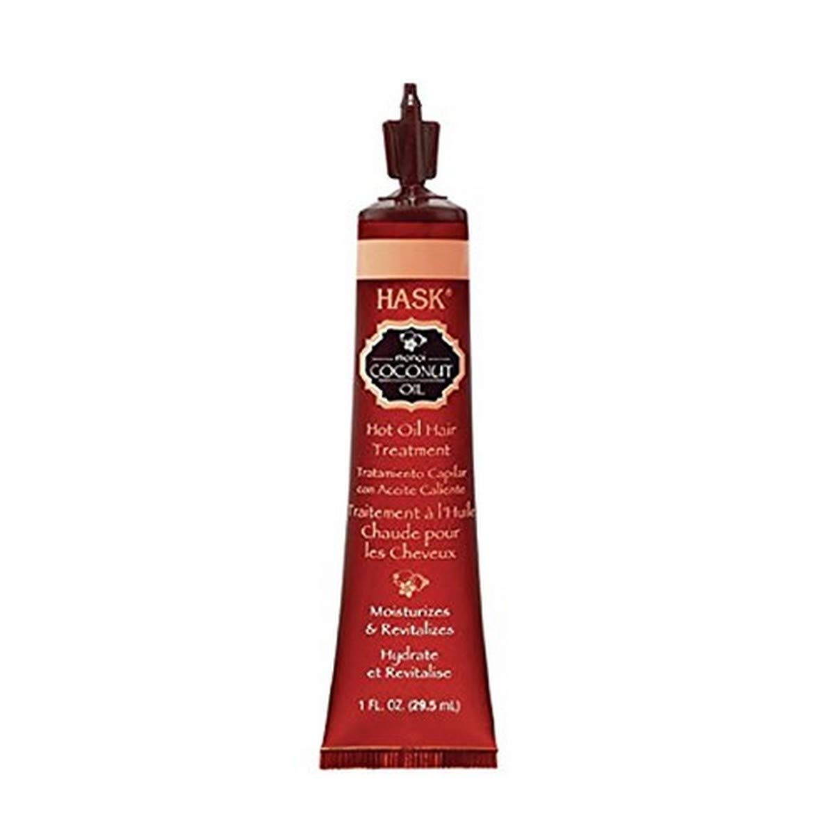 HASK Coconut Monoi Hot Oil Treatment, 1 Oz, HAS0023083