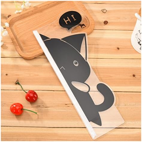 Monitor Memo Board Computer Monitors Notes Holder and Reminder Acrylic Message Boards Memo Pads Sticky Board For Paper Sticky Notes Cat Right