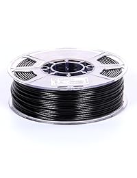 Bobina de filamento para impresora 3D eSUN de 0.19 pulgadas PLA PRO (PLA+) de 2.2 lb, 21 colores, Negro, 1