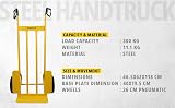 Stanley SXWTC-HT526 300 kg Steel Hand Truck Yellow view 3
