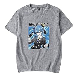 YUYEADZ Hoshimachi Suisei T-Shirt Women Men