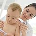 DigiThermo Digital Baby Ear Thermometer Quick Read with Infrared - Non Contact - Celsius & Fahrenheit - Best for Babies, Kids and Adults by Just-Brill