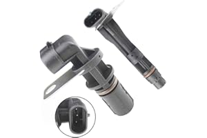 higherbro 2pcs Crankshaft + Camshaft Position Sensor Kits for 1999-2006 Chevrolet Silverado 1500 2500 3500; 2001-2006 Silverado 1500 HD