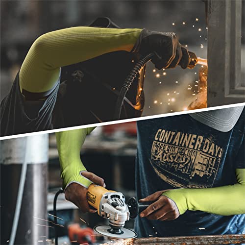 OriStout KevlarSleeves with Thumb Hole, Cut Resistant Gardening