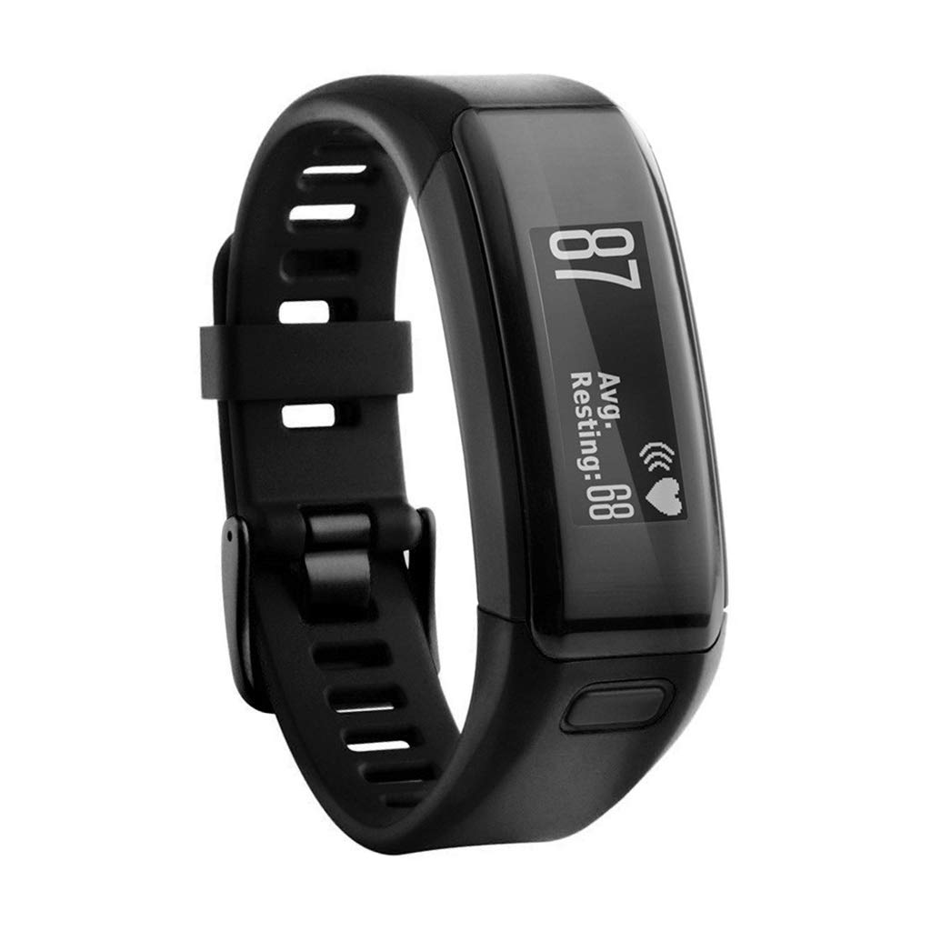 Watch Strap Band Wrist Replacement Soft Silicone Bracelet Strap WristBand Compatible with Garmin Vivosmart -HR Smart Bracelet Silicone Replacement Wristband