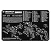 TekMat Cleaning Mat for use with Ruger SR9 & SR40 , Black, 11 x 17-Inch
