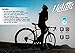 Velitte LED Bike Lights Front and Back With 8 Extra Batteries - Bright White Cateye Bike Light - Safety Red Bike Tail Light - Waterproof Bicycle Headlight and Taillight Set of 4 - Luces Para Bicicleta